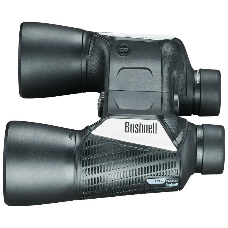 Prismático SPECTATOR SPORT 10x50 BUSHNELL, carcasa recubierta de goma y resistencia IPX4 contra salpicaduras
