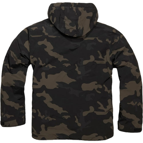 Chaqueta Brandit Windbreaker con capucha vista frontal