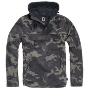 Chaqueta Brandit Windbreaker con capucha vista frontal