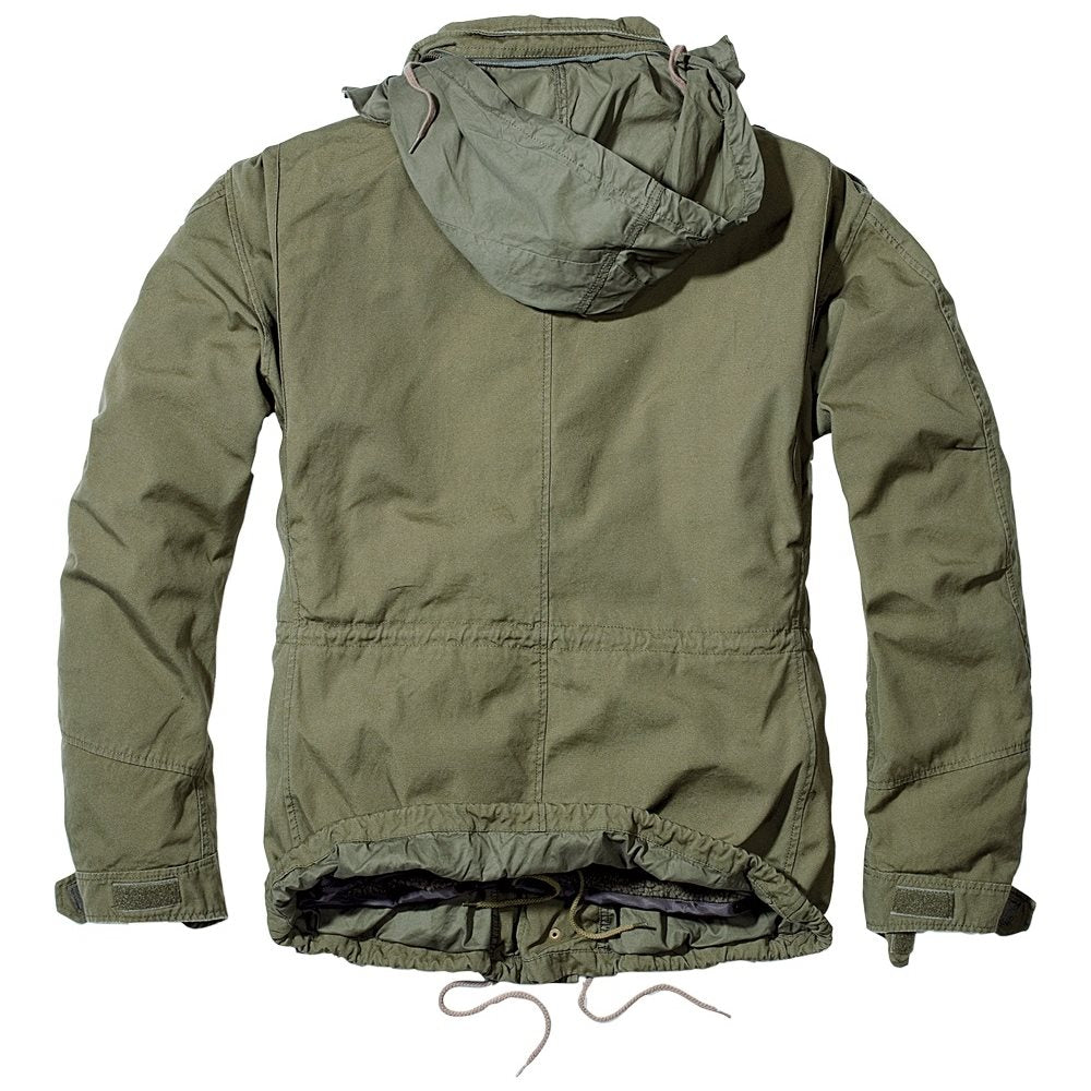 Chaqueta M65 GIANT verde, forro acolchado desmontable