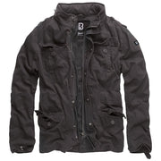 Bunda Britannia Jacket negra, chaqueta
