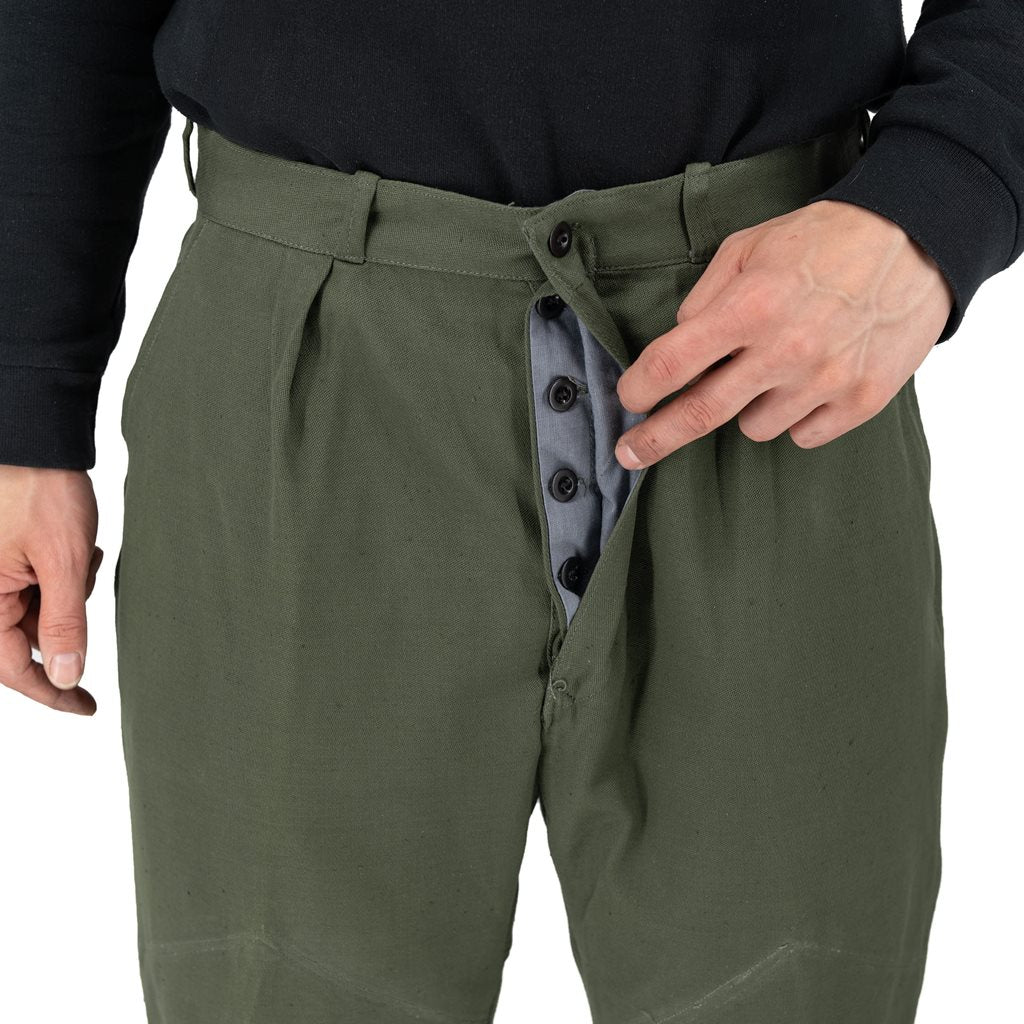 Pantalones de campaña búlgaros verdes BUC005