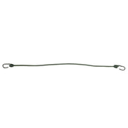 Cuerda elástica verde con ganchos recubiertos de goma, 8 mm, 30 cm