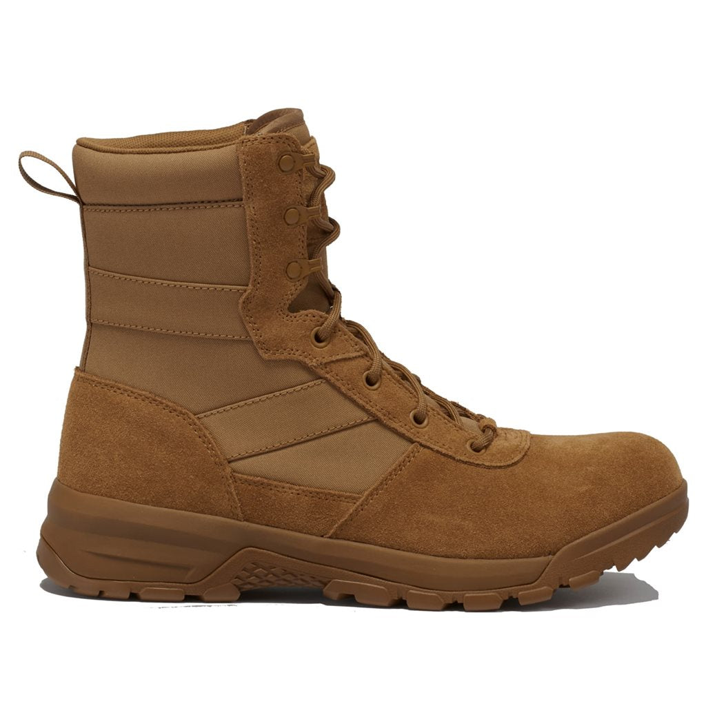 Botas tácticas SPEAR POINT 8" COYOTE en serraje y nylon 1680D con suela antideslizante