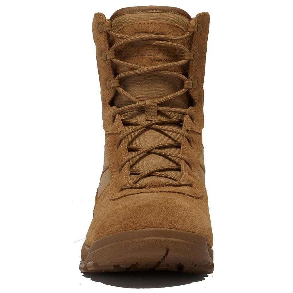 Botas tácticas SPEAR POINT 8" COYOTE en serraje y nylon 1680D con suela antideslizante