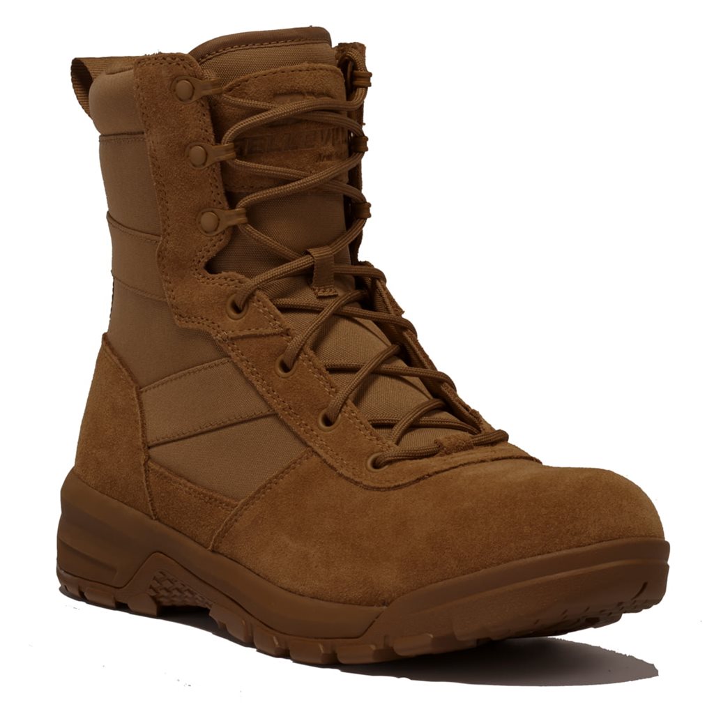 Botas tácticas SPEAR POINT 8" COYOTE en serraje y nylon 1680D con suela antideslizante