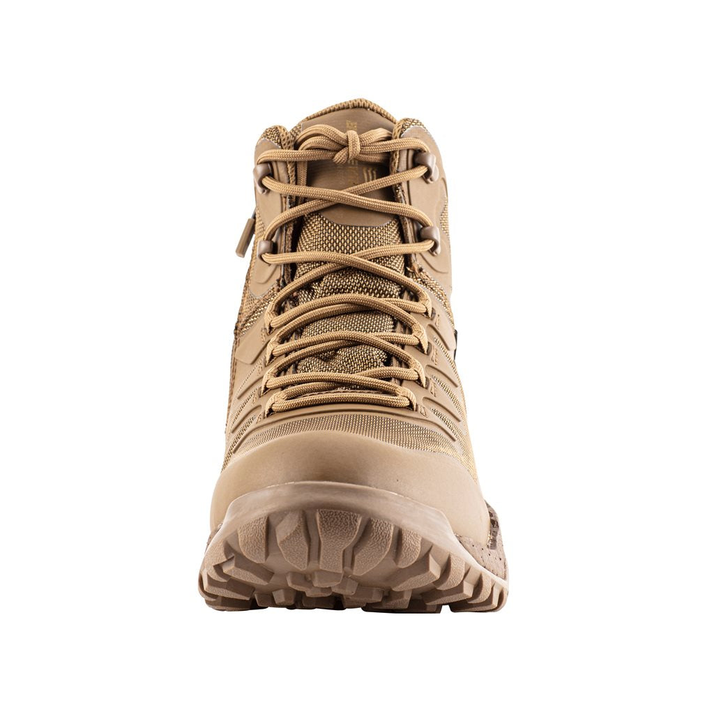 Botas tácticas Belleville AMRAP VAPOR COYOTE con cremallera YKK lateral, impermeables y entresuela TPU cómoda