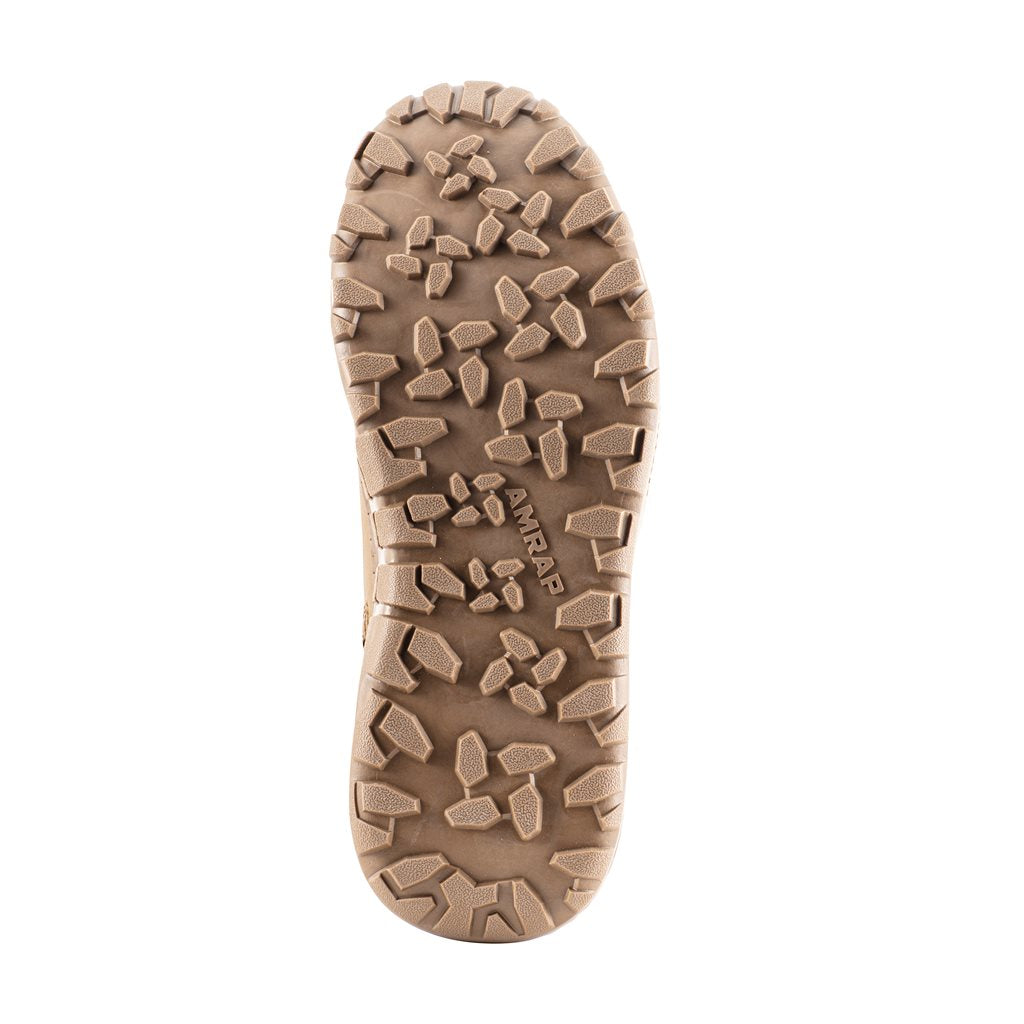 Botas tácticas Belleville AMRAP VAPOR COYOTE con cremallera YKK lateral, impermeables y entresuela TPU cómoda