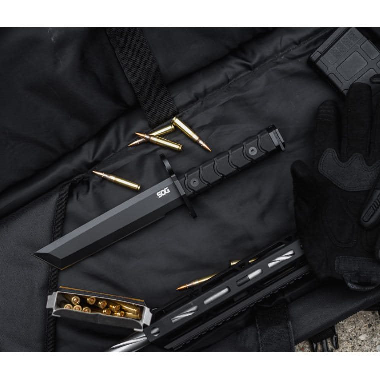 Bayoneta BAR15T tanto negra compatible con rifles tipo AR