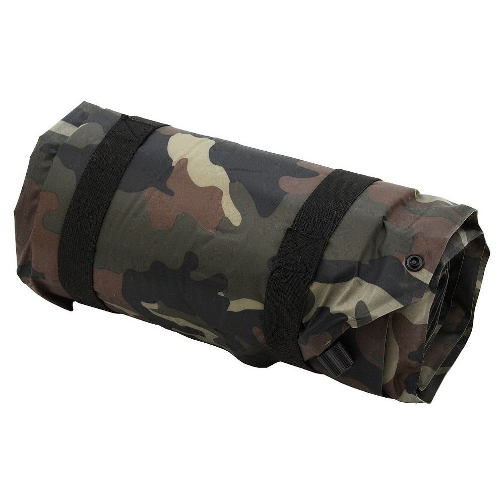 Colchoneta autoinflable WOODLAND con almohada, 183 x 58 cm, 2,5 cm de grosor