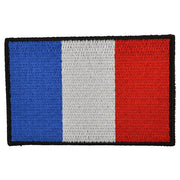 Parche textil con la bandera de Francia, aprox. 8 x 5 cm