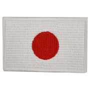 Parche textil bandera de Japón 8 x 5 cm