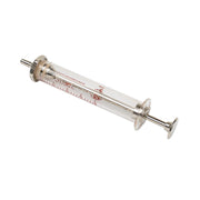 Jeringa inyectable de vidrio 2 ml, material almacenado sin garantía de funcionamiento - C-8502