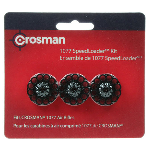 Cargador de plástico para 12 diábolos compatible con CROSMAN 1077