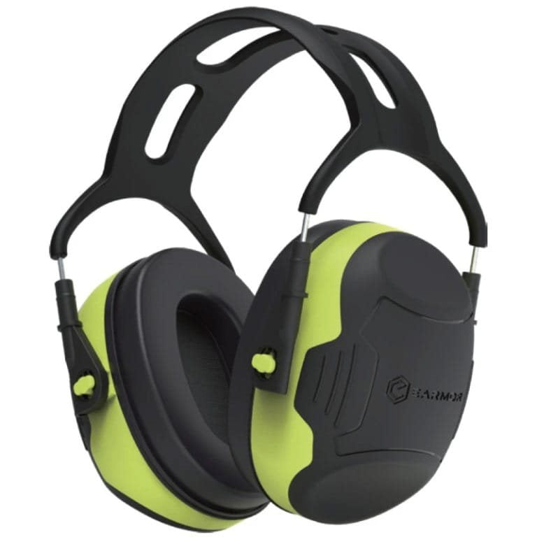 Auriculares pasivos C06 color verde, protección auditiva pasiva