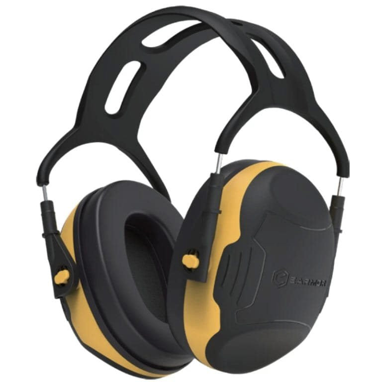 Auriculares pasivos C06 color verde, protección auditiva pasiva