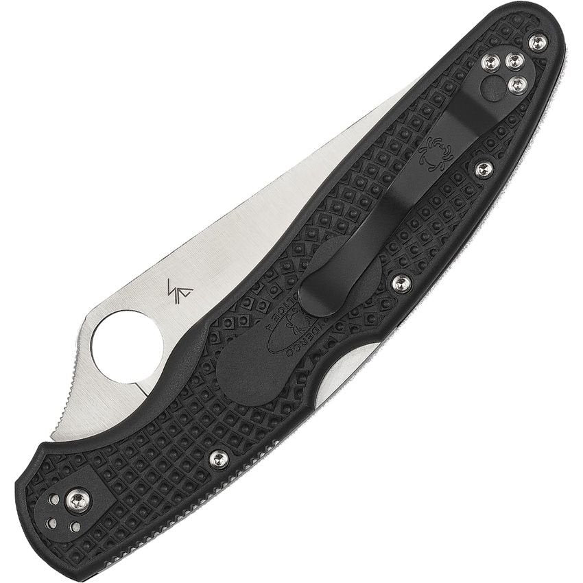 Navaja plegable POLICE™ 4 LIGHTWEIGHT con hoja lisa VG-10, clip de bolsillo y cierre BackLock