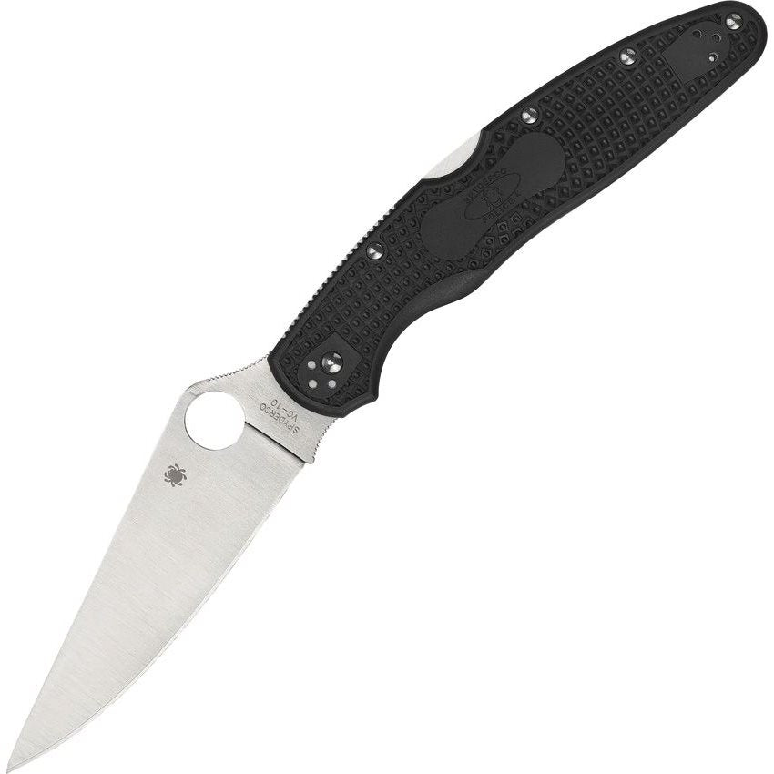 Navaja plegable POLICE™ 4 LIGHTWEIGHT con hoja lisa VG-10, clip de bolsillo y cierre BackLock