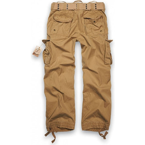Pantalones Royal Vintage KHAKI de Brandit - corte suelto en algodón de alta calidad