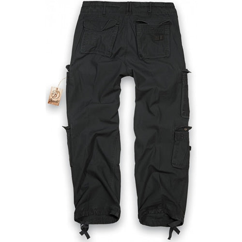 Pantalones PURE Vintage antracita con bolsillos laterales tipo parche