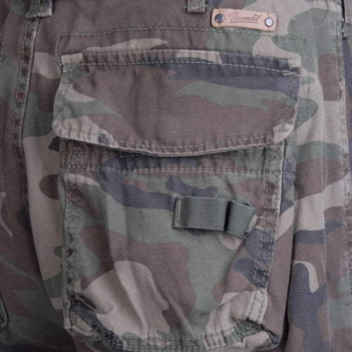 Pantalones PURE vintage WOODLAND con bolsillos laterales y camuflaje