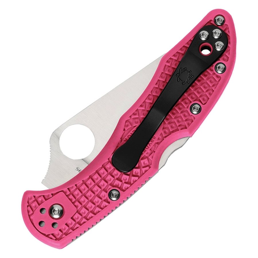 Navaja plegable DELICA® 4 FRN rosa con hoja CPM S30V