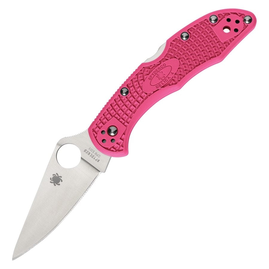 Navaja plegable DELICA® 4 FRN rosa con hoja CPM S30V