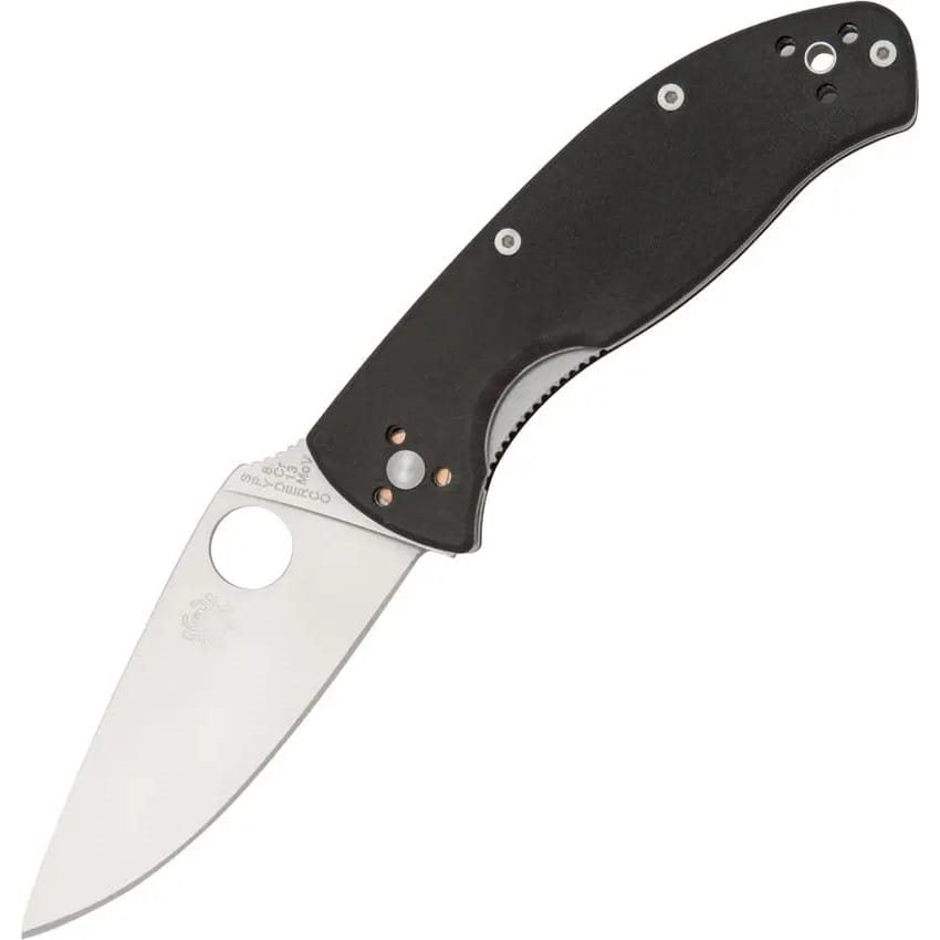Navaja Tenacious® con hoja lisa, cachas G-10 texturizadas y clip de bolsillo ancho