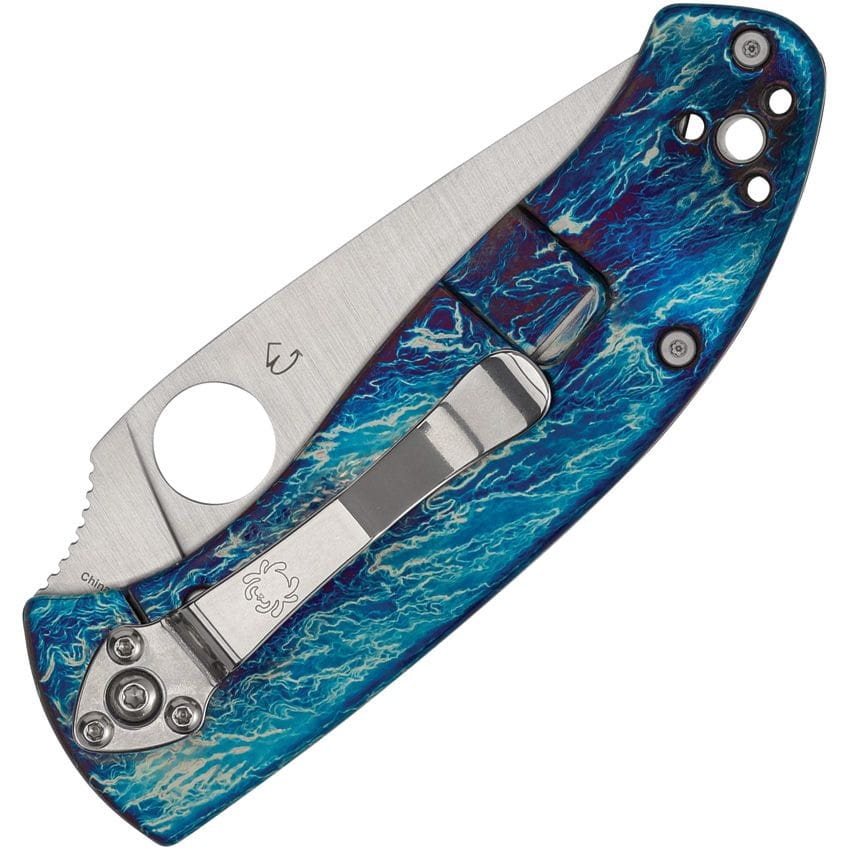 Cuchillo plegable TENACIOUS R.I.L. DISARRAY con cachas de titanio y hoja D2