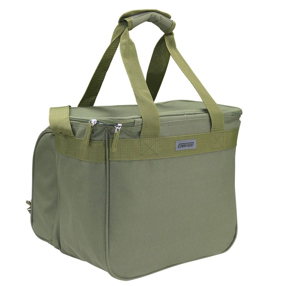 Bolsa térmica con set de picnic para 4 personas