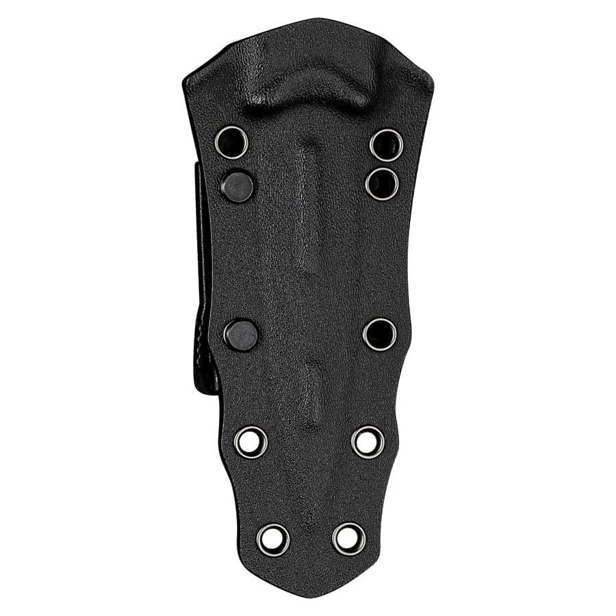 Cuchillo PERFRICO BURGUNDY con funda kydex negra y cordón de seguridad