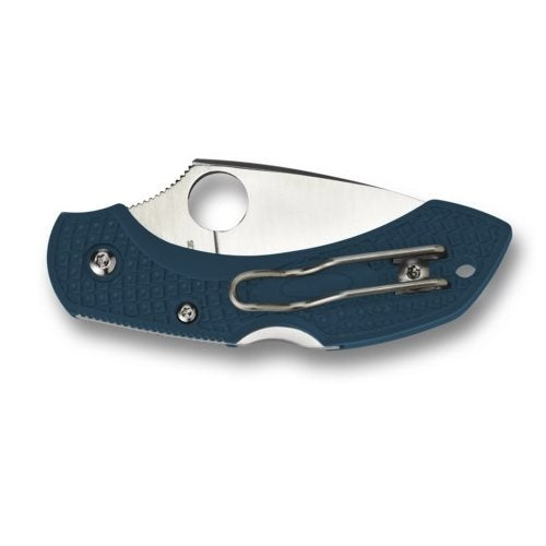 Navaja plegable DRAGONFLY 2 azul, hoja lisa K390 MICROCLEAN® 5,8 cm, clip y BackLock