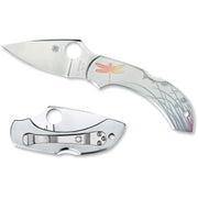 Navaja plegable DRAGONFLY™ TATTOO con hoja VG-10 y empuñadura de acero inoxidable