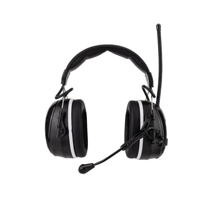 Auriculares protectores M300T negros con Bluetooth y radio FM