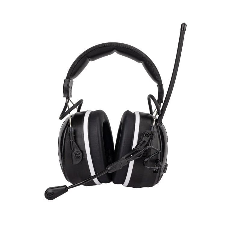 Auriculares protectores M300T negros con Bluetooth y radio FM