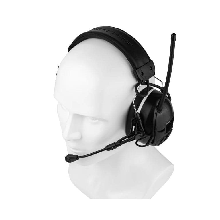 Auriculares protectores M300T negros con Bluetooth y radio FM