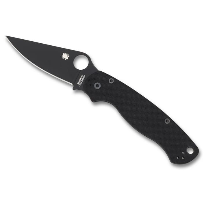 Navaja plegable PARA MILITARY 2 negra, hoja CPM S45VN 8,7 cm, mango G-10