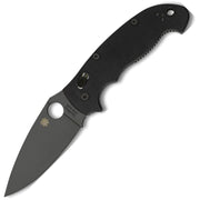 Cuchillo plegable Spyderco MANIX 2 XL Black con empuñadura G-10 y hoja CPM S30V