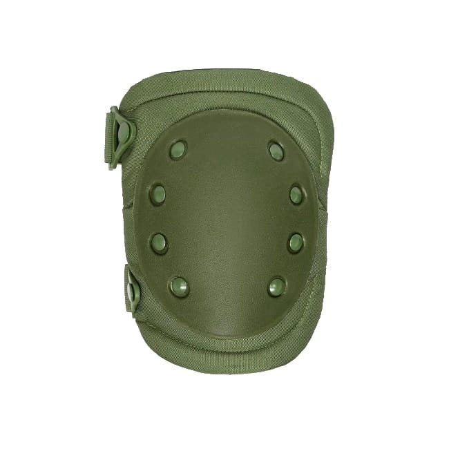 Protectores de rodilla verde oliva con cierre, nylon y ABS - CA248OD