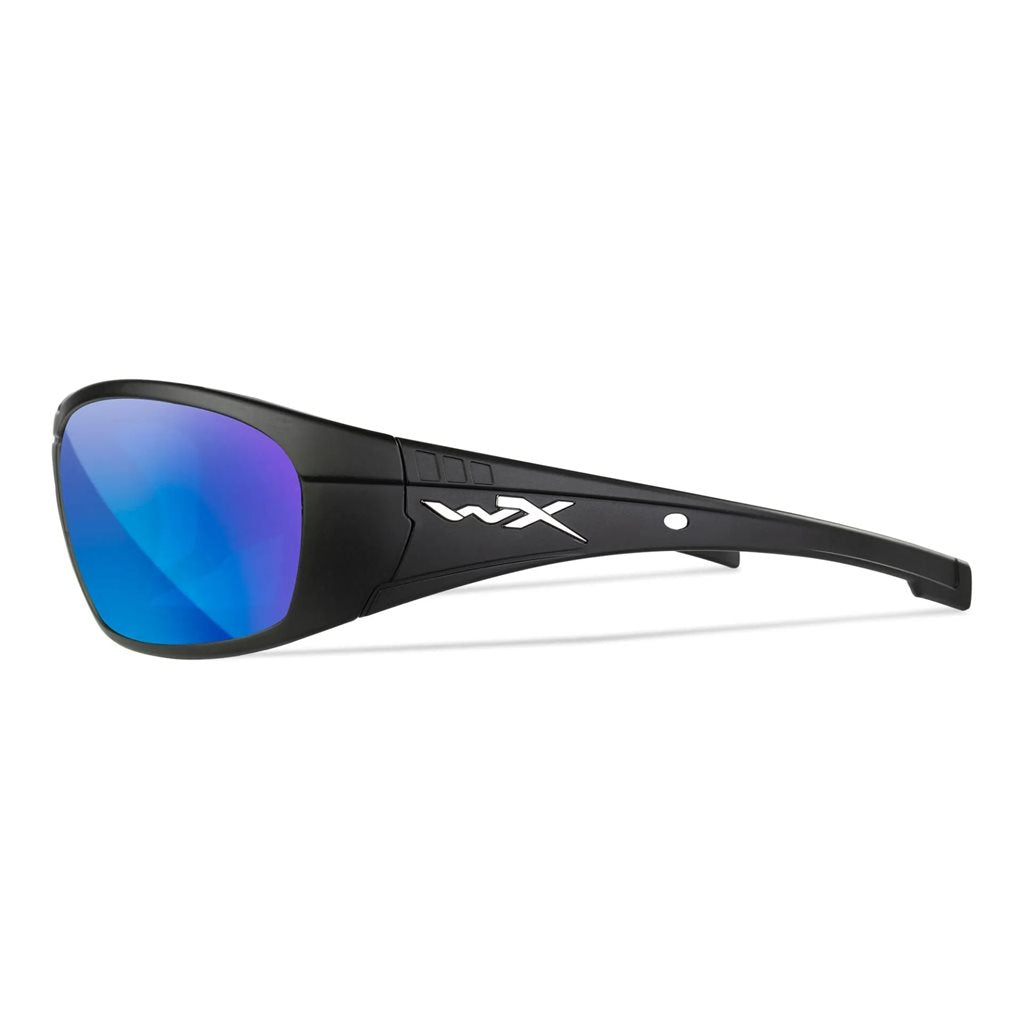 Gafas de tiro WX BOSS CAPTIVATE™ con marco negro y lentes polarizadas