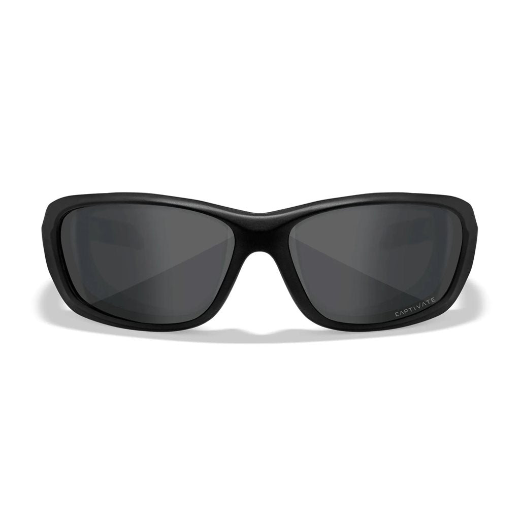 Gafas tácticas WX GRAVITY CAPTIVATE™ armazón negro con lentes polarizadas