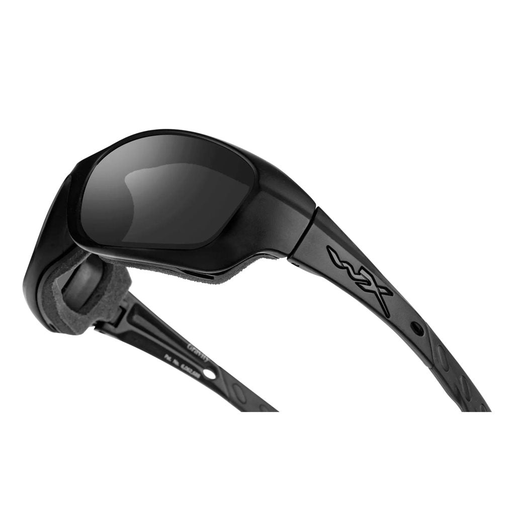 Gafas tácticas WX GRAVITY CAPTIVATE™ armazón negro con lentes polarizadas