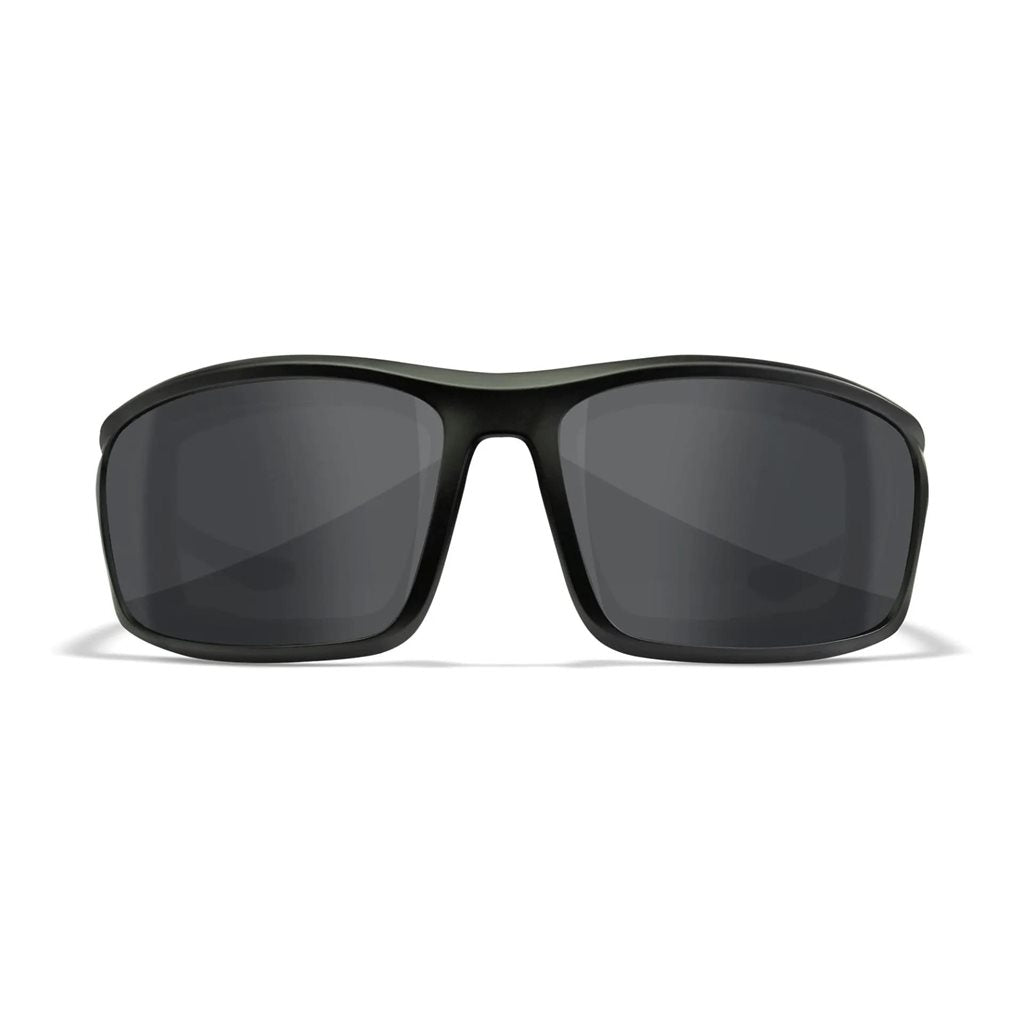 Gafas de tiro WX GRID con montura negra y lentes grises