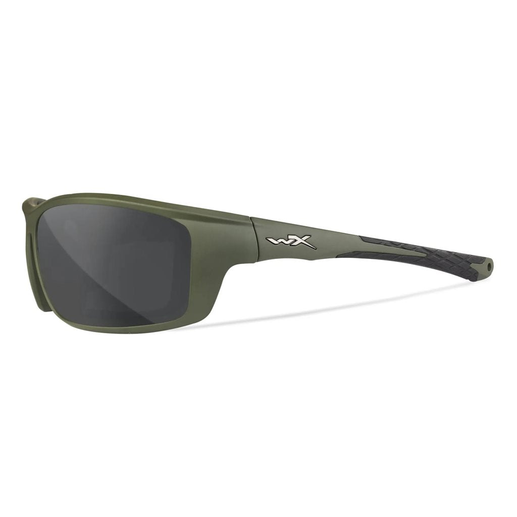 Gafas de tiro WX GRID CAPTIVATE™ marco verde lentes polarizadas