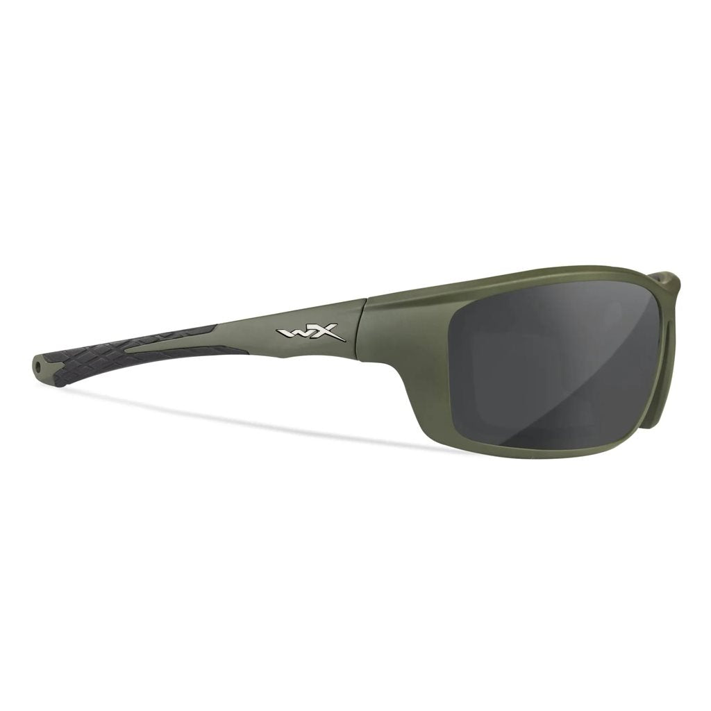 Gafas de tiro WX GRID CAPTIVATE™ marco verde lentes polarizadas