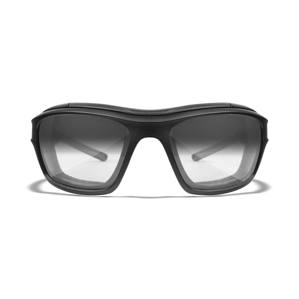 Gafas de tiro WX OZONE CAPTIVATE montura negra lentes fotocromáticas grises y polarizadas