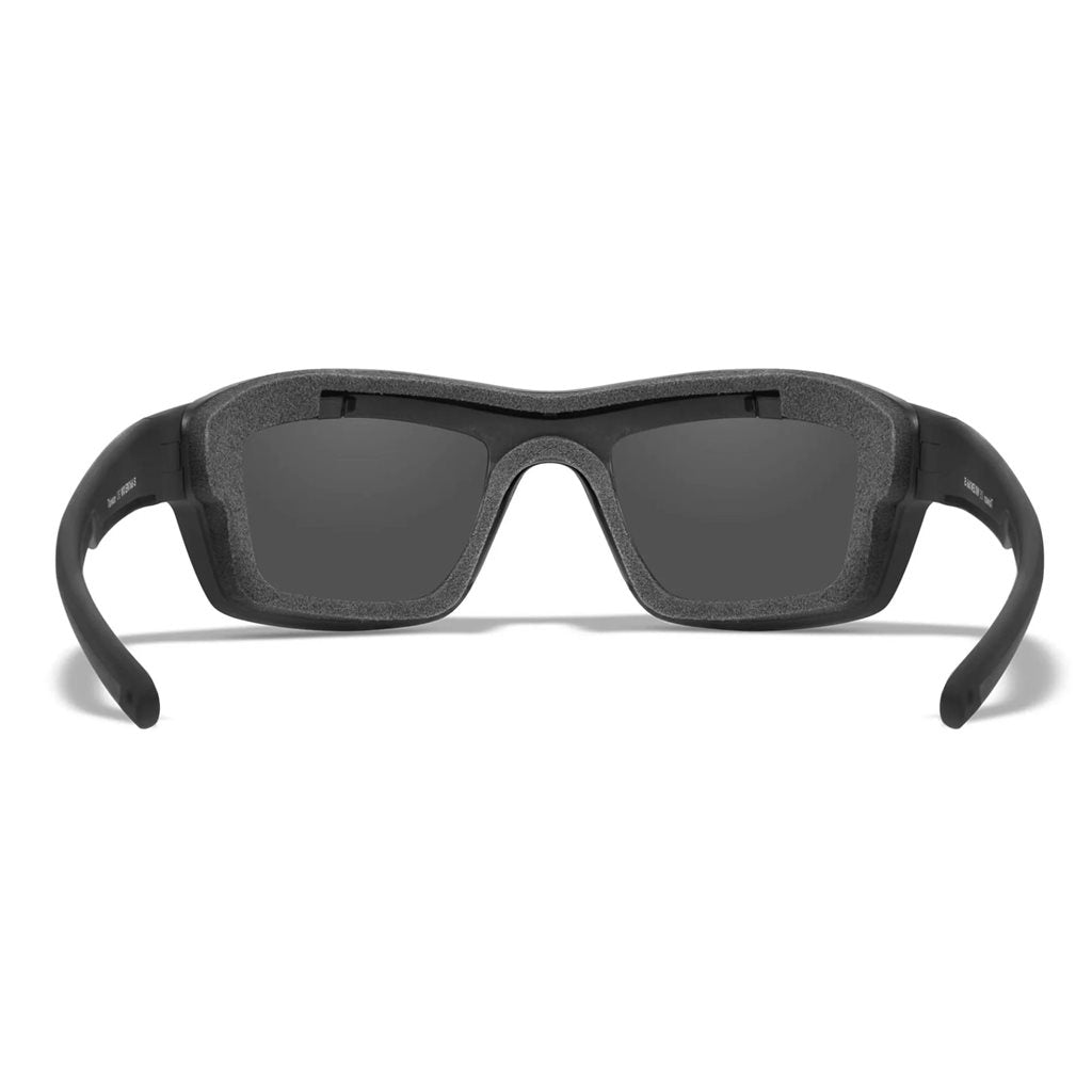 Gafas de tiro WX OZONE CAPTIVATE montura negra lentes fotocromáticas grises y polarizadas