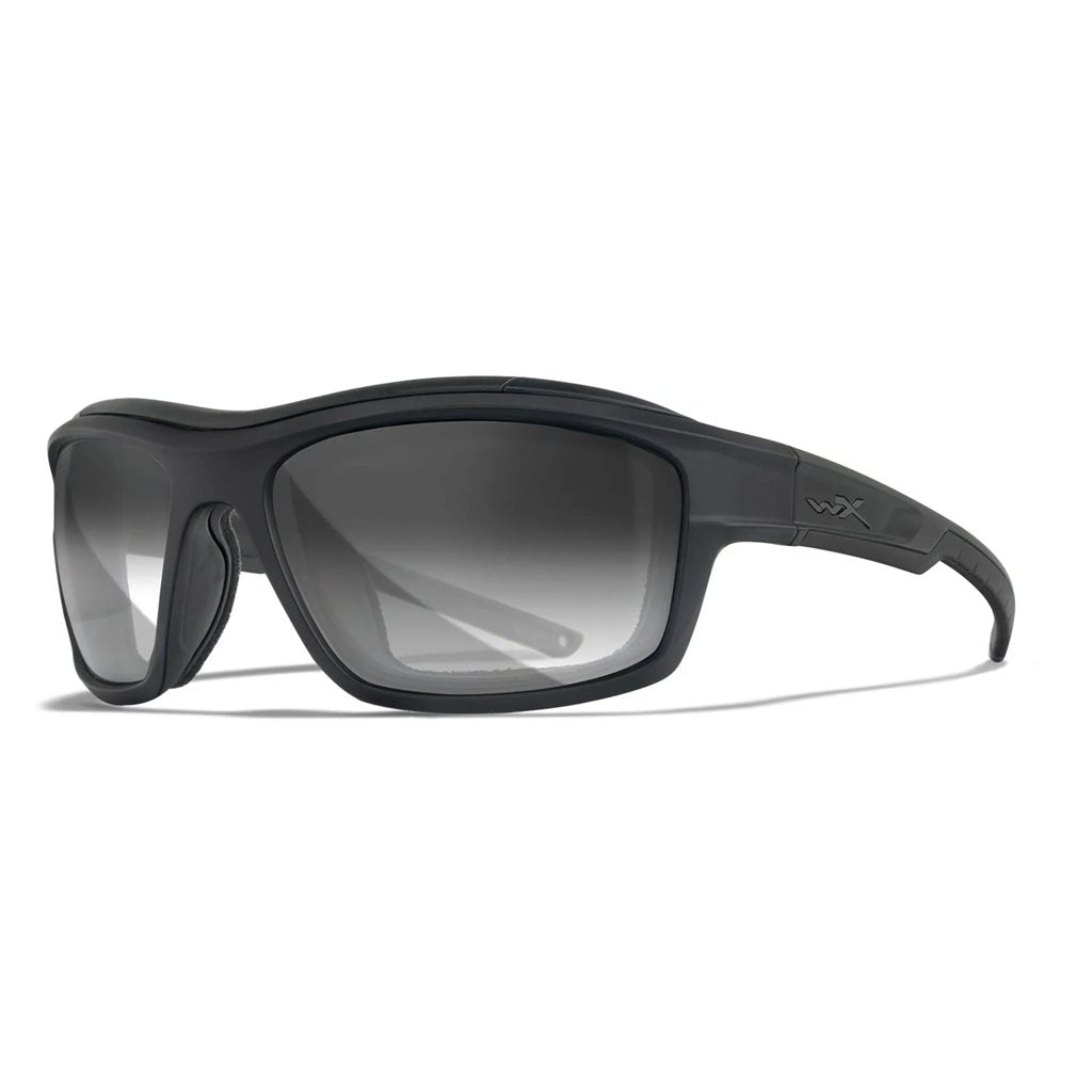 Gafas de tiro WX OZONE CAPTIVATE montura negra lentes fotocromáticas grises y polarizadas