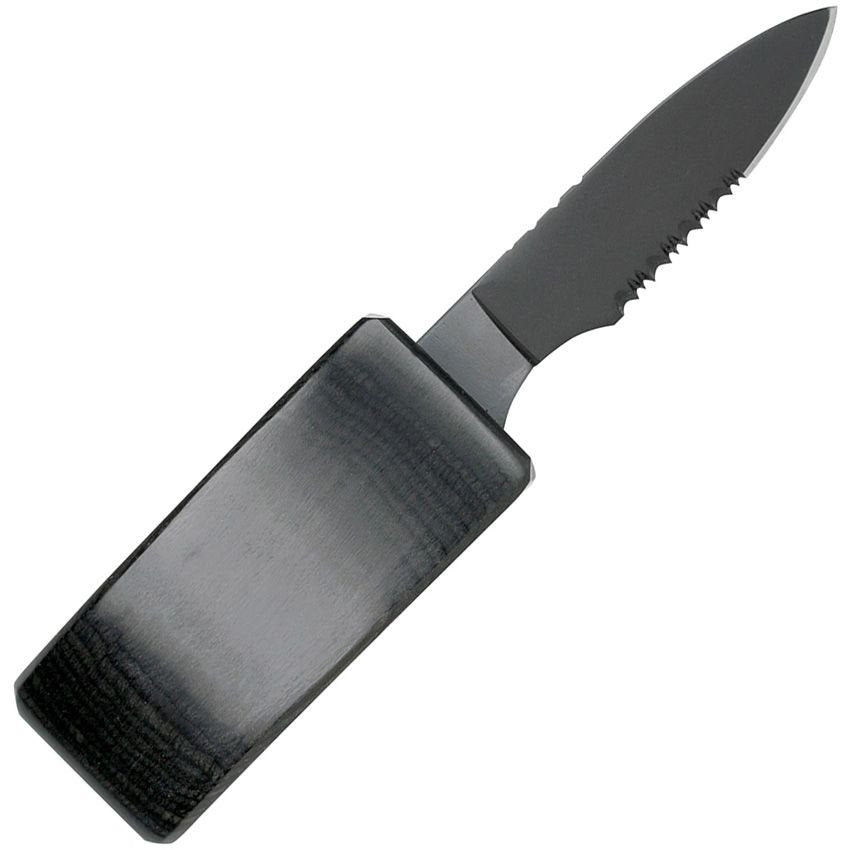 Cinturón táctico DAN VALOIS negro con cuchillo oculto en la hebilla