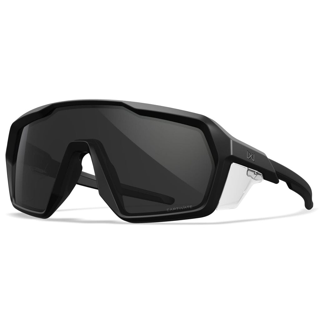 Gafas WX CITADEL CAPTIVATE™ montura negra con lentes ahumadas